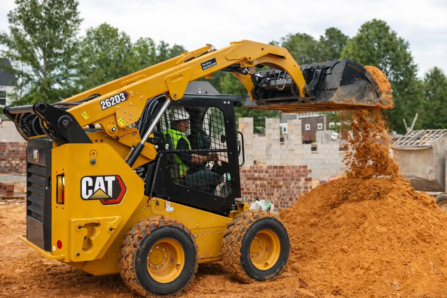 Prácticas reales con Minicargador CAT