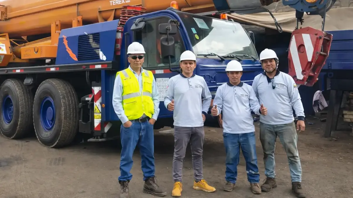 Especialización en operación de maquinaria pesada